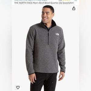 Brand New With Tags - Mens North Face 3/4 Zip Pullover - Size Small